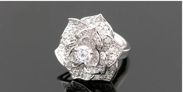 Luxury Rosa Set Cercei Borealy Colier Si Inel [6]