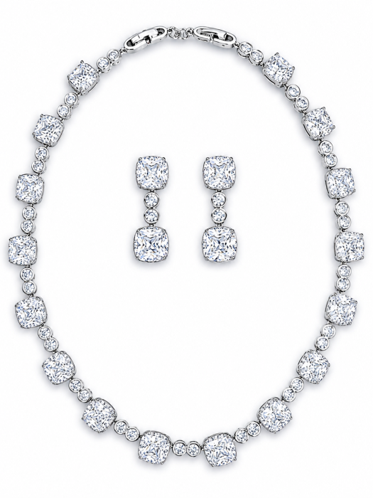 Set Bijuterii Mireasă Sophisticated Blue – Colier și Cercei Eleganți | Borealy [3]