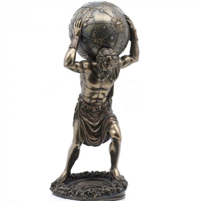 Statueta Atlas ce tine pe umeri bolta cereasca [1]