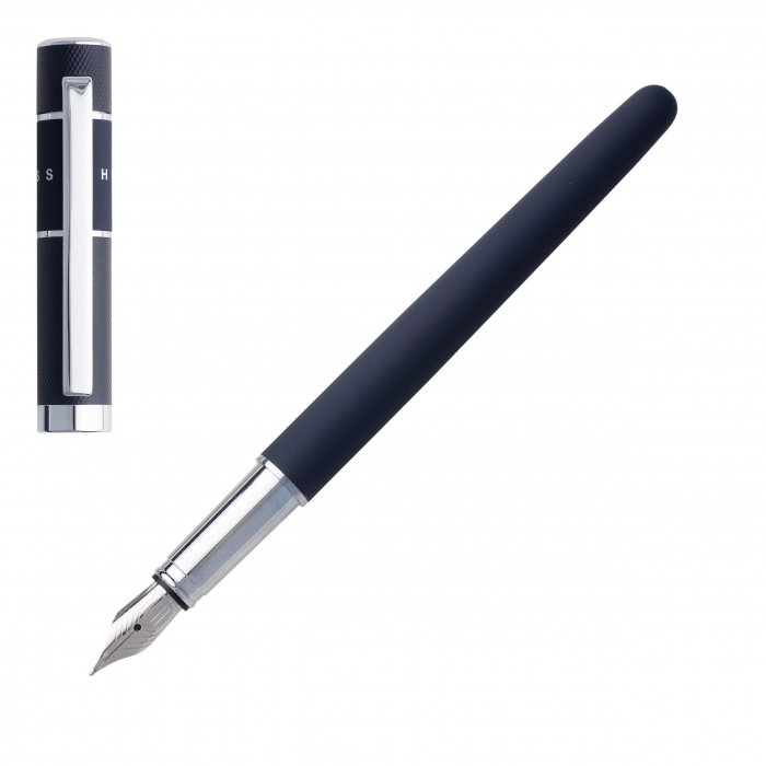 Stilou Hugo Boss Blue Elegance & Batista Sacou Barbati Matase Borealy [6]