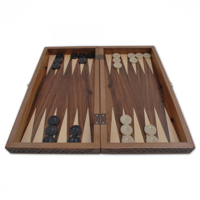 Joc de Table Backgammon Luxury Lemn Masiv [5]