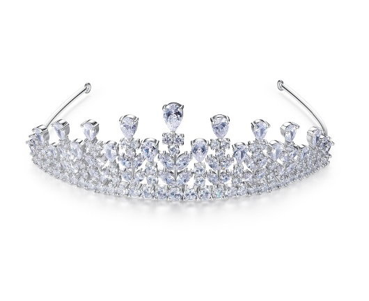 Tiara Borealy Flowers Wedding Pageant Prom [1]