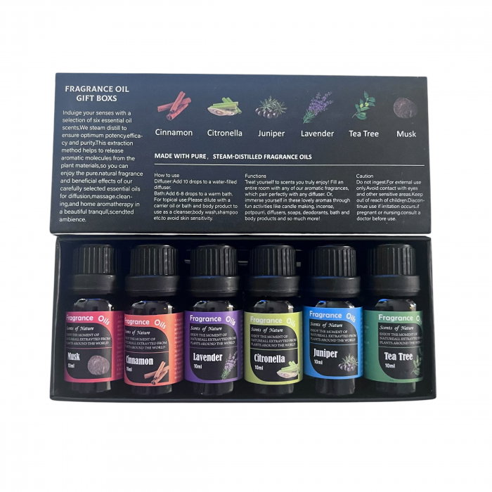 Set Uleiuri Parfumate – Scents of Nature (6 x 10 ml) [2]