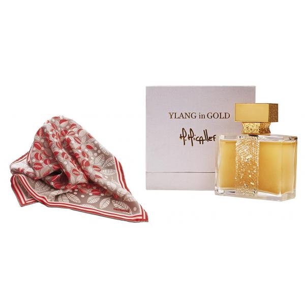 Set Ylang in Gold by M.Micallef - Eau de Parfume 100 Ml si Esarfa Cacharel [1]