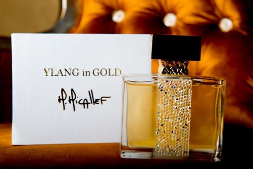 Set Ylang in Gold by M.Micallef - Eau de Parfume 100 Ml si Esarfa Cacharel [4]