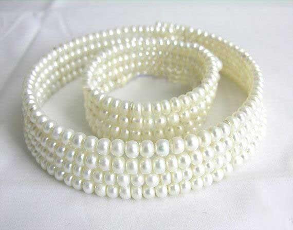 Set Glamour White Freshwater Pearl [1]