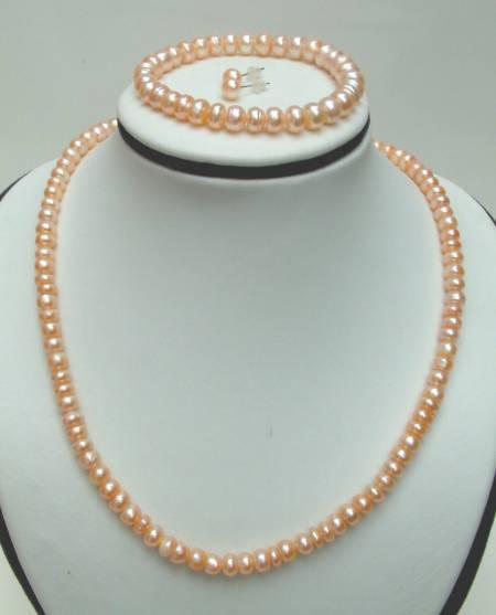 Set Pink Freshwater Pearl [1]