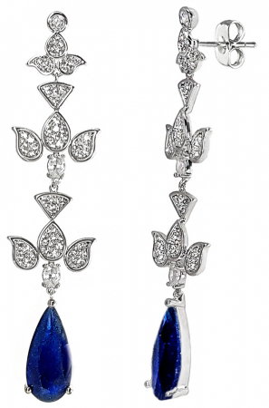 Cercei Chandelier Blue Orient [1]