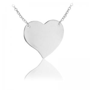Colier Personalizat Borealy Argint 925 Graphic Heart [2]