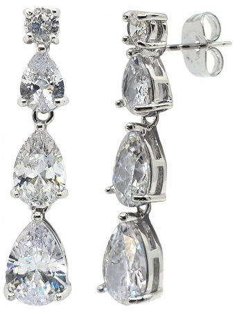 Set Colier si Cercei Crystal Mireasa Wedding [6]