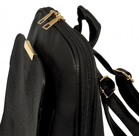 Set Rucsac Deep Black si Ceas Eiffel by Borealy [4]