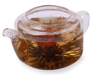 Ceainic Sticla & 10 Ceaiuri Blooming TEA [2]