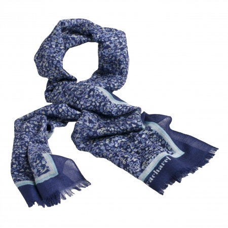 Set Esarfa Giverny Blue Cacharel & Cercei Borealy One Diamond Square Princess [2]