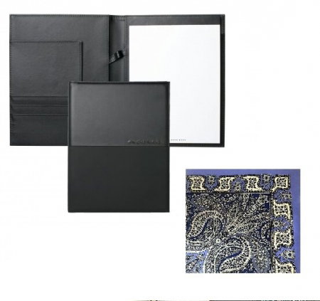 Dosar A5 Caption Contrast Black Desk Hugo Boss & Batista Matase [0]