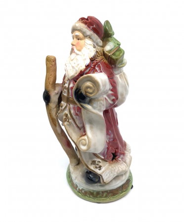 Mos Craciun Ceramica, by Borealy, 25 cm inaltime [2]