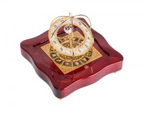 Set Ceas Zodiac Gold Plated by Credan si Butoni Gold Round by Credan [5]