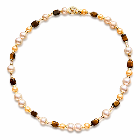 Colier Elegant Perle Harmony Gold [3]