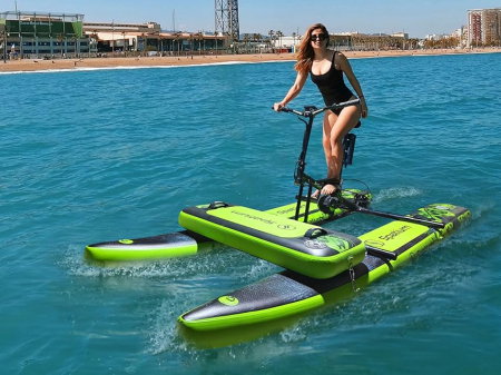 Bicicleta pe apa pentru Adulti - WaterBike - Bicicleta care merge pe apa - Unic in Romania [2]