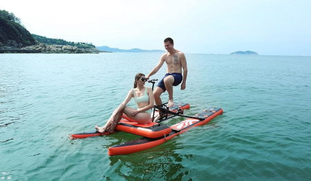 Bicicleta pe apa pentru Adulti - WaterBike - Bicicleta care merge pe apa - Unic in Romania [5]