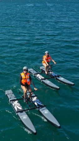 Bicicleta pe apa pentru Adulti - WaterBike - Bicicleta care merge pe apa - Unic in Romania [9]