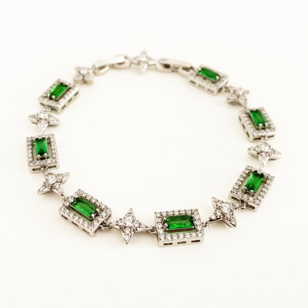 Brăţară Emerald Green Tennis [1]