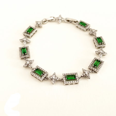 Brăţară Emerald Green Tennis [2]