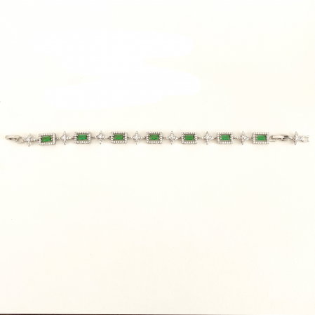 Brăţară Emerald Green Tennis [3]