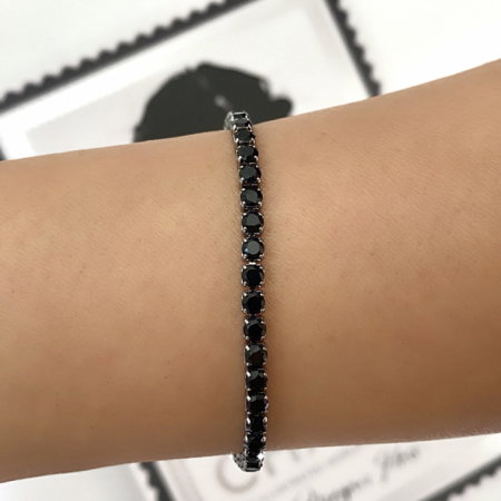 Brăţară Diamonds Tennis Classic Black [1]