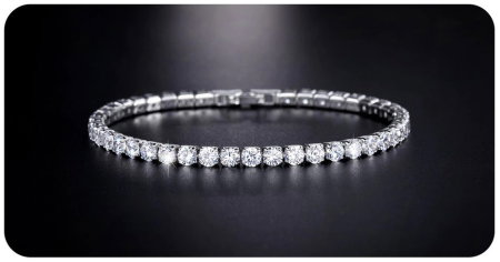 Brăţară Borealy Diamonds Tennis Classic 0,3 cm [3]