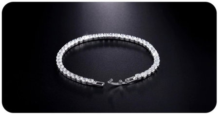 Brăţară Borealy Diamonds Tennis Classic 0,3 cm [2]