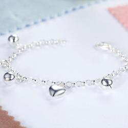 Bratara pentru Copii Borealy Argint 925 Triple Heart [3]