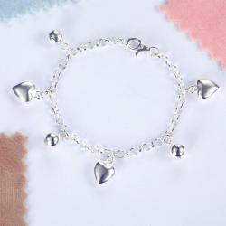 Bratara pentru Copii Borealy Argint 925 Triple Heart [2]