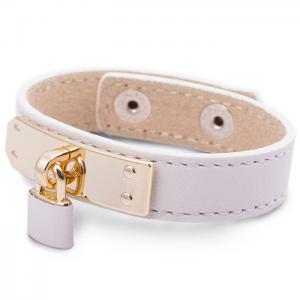 Bratara Borealy Piele Padlock of Love [0]