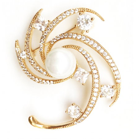 Broşă Star Pearl Luxury [2]