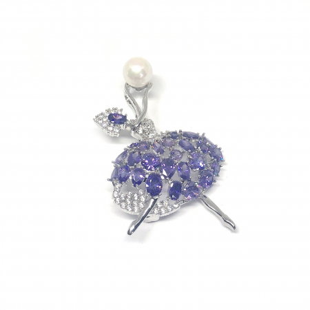 Brosa Purple Ballerina [1]
