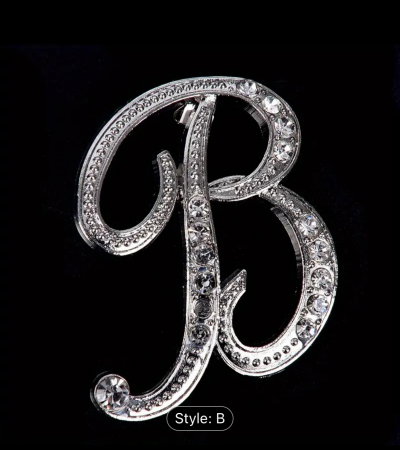 Brosa Letter & Esarfa Twilly Matase [12]