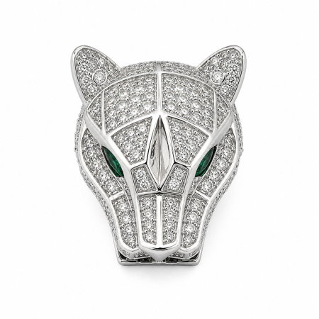 Brose - Broșă Tiger Luxury cu Cristale – Bijuterie Premium pentru Femei