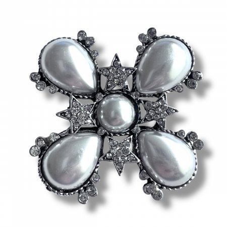 Brosa Vintage Cross Moon [1]