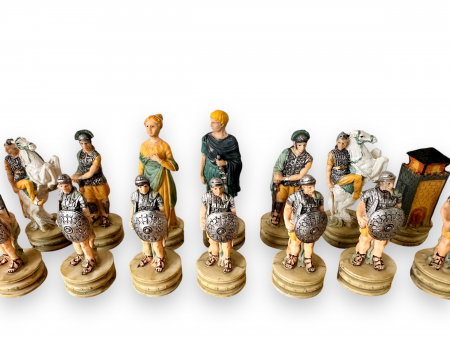 Premium Chess Game, cu figurine lucrate manual Roma Antica [6]