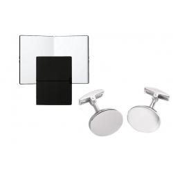 Set Butoni Personalizabili Borealy Argint 925 si Note pad Black Hugo Boss [0]