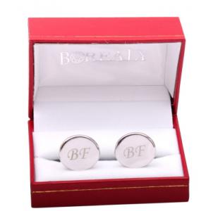 Set Butoni Personalizabili Borealy Argint 925 si Note pad Black Hugo Boss [2]