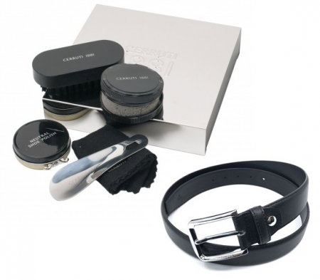 Cadou Business Etiquette Shoe Care Set by Hugo Boss si curea Grazie Filipeti [0]