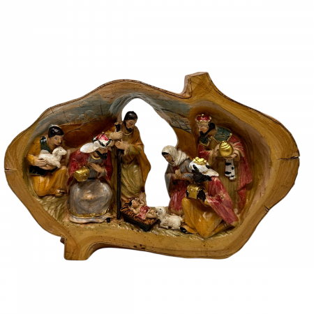 Cosuri Cadou de Craciun - Cadou Craciun Rustic Decoratiune Scena Nasterea Domnului
