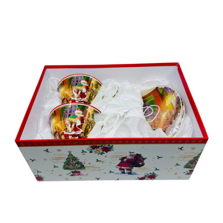 Cadou Craciun Set 2 cani "Tea time for Christmas" [3]