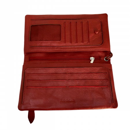 Cadou Femei Portofel Exquisite Red - piele naturala [1]