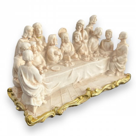 Statueta decorativa Cina cea de Taina 16 x 8 cm  & Carte de Rugaciuni [1]