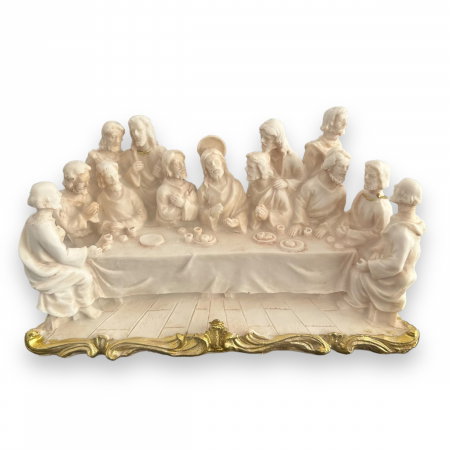 Statueta decorativa Cina cea de Taina 16 x 8 cm  & Carte de Rugaciuni [0]