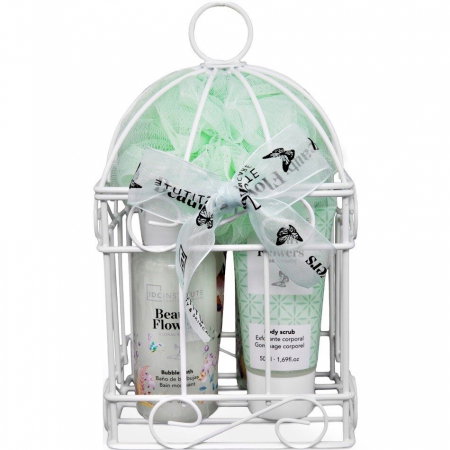 Cadou Cosmetice Beauty Flowers & Cercei Studs Green [2]