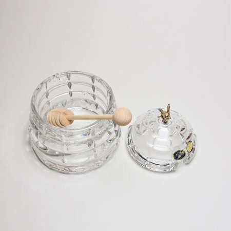 Honey Bee Recipient Miere din Cristal Bohemia 12 cm [2]
