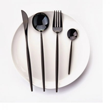 Set Tacâmuri 24 piese Black Portuguese [0]